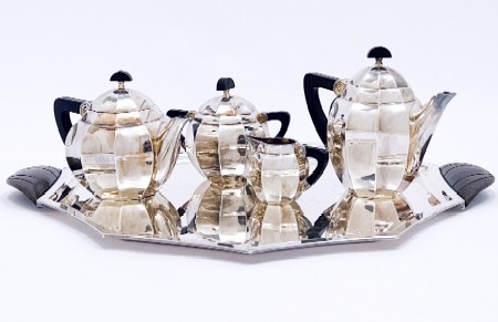 Dufrene Silver Coffee Service